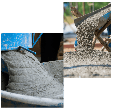 コンクリ流し込み